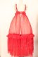 画像1: Candy Stripper / MARRY ME HARNESS TULLE スカート  レッド O-26-01-20-047-PU-SK-IG-OS (1)