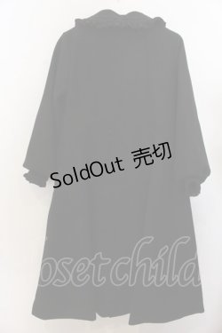 画像2: m petit by misako / TT*AOKロングコート M クロ O-26-01-20-049-LO-CO-IG-OS