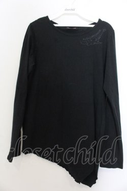 画像2: ALGONQUINS / バックプリントカットソー  ブラック O-26-01-20-064-AL-TO-IG-OS