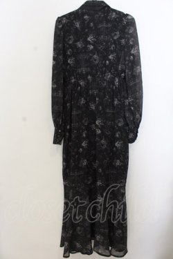 画像2: michellMacaron / ロイヤルフルールマーメイドワンピース F クロ O-26-01-20-066-LO-OP-YM-OS