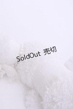 画像5: JESUS DIAMANTE / プードルぬいぐるみ（伏せポーズ）  シロ O-26-01-20-1039-JE-ZA-OW-ZT386