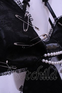 画像2: Jamieエーエヌケー / リボンゴシック痛バ  クロ「 O-26-01-20-1043-0-BG-IG-OS