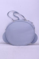 画像2: Maison de FLEUR / Cinderella/かぼちゃの馬車ショルダーバッグ  サックス O-26-01-20-1044-LO-BG-IG-ZT387 (2)