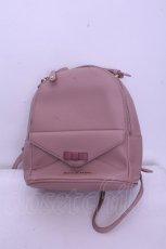 画像1: Maison de FLEUR / リボンレターリュック  ピンク O-26-01-20-1045-LO-BG-IG-ZT386 (1)