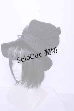 画像1: Na+H / ガーゼハット  ブラック O-26-01-20-1007-PU-AC-IG-OS