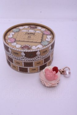 画像1: Q-pot. / ラズベリーシェルマカロン・バッグチャーム  ピンク系 O-26-01-20-1048-QP-ZA-IG-OS