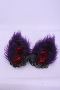 画像1: GOTHIC HOLIC / ケモミミクリップ  パープル O-26-01-20-1054-PU-AC-IG-OS