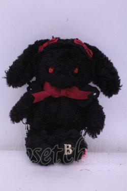 画像1: BABY,THE STARS SHINE BRIGHT / うさくみゃリュックミニミニ  クロ×アカリボン O-26-01-20-1060-BA-ZA-OW-OS