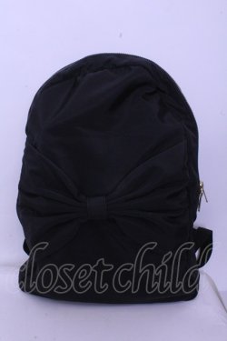 画像1: MILK / Ribbon デイバッグ  クロ O-26-01-20-1061-ML-BG-OW-OS