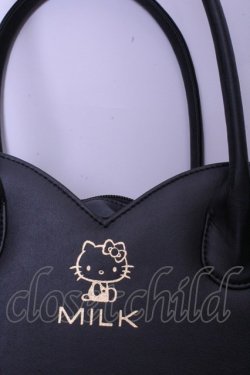 画像2: MILK / ハートバッグ キティ×MILK  クロ O-26-01-20-1062-ML-BG-OW-OS