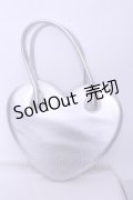 MILK / シャイニーハートバッグ  シルバー O-26-01-20-1064-ML-BG-OW-OS