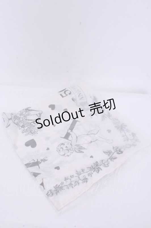 画像2: MILK / 50thハンカチーフ  シロ O-26-01-20-1067-ML-ZA-OW-ZT575-F006 (2)