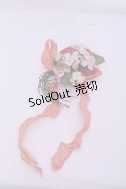 画像1: PINK HOUSE / ローズ&フラワーブーケコサージュ  ピンク系 O-26-01-20-1074-LO-AC-IG-OS