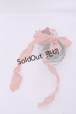 画像2: PINK HOUSE / ローズ&フラワーブーケコサージュ  ピンク系 O-26-01-20-1074-LO-AC-IG-OS