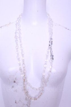 画像1: KANEKO ISAO / クリアネックレス  クリア O-26-01-20-1075-EL-AC-IG-OS