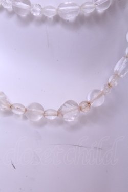 画像2: KANEKO ISAO / クリアネックレス  クリア O-26-01-20-1075-EL-AC-IG-OS