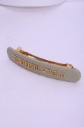 WONDERFUL WORLD / ロゴバレッタ  グリーン×ゴールド O-26-01-20-1078-LO-AC-IG-OS