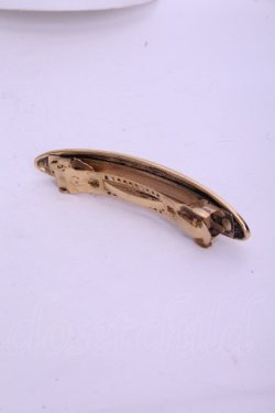 画像2: WONDERFUL WORLD / ハートバレッタ  ゴールド O-26-01-20-1101-LO-AC-IG-OS