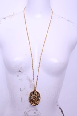 画像2: INGEBORG / フラワーミラーネックレス  ゴールド O-26-01-20-1107-LO-AC-IG-OS
