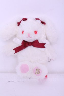 画像1: BABY,THE STARS SHINE BRIGHT / うさくみゃリュックミニミニ  シロ×アカ O-26-01-20-1013-BA-ZA-IG-OS