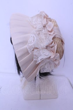 画像3: Hoshibako Works / 油彩の薔薇　 ボンネット  ピンク O-26-01-20-1001-LO-AC-OW-OS