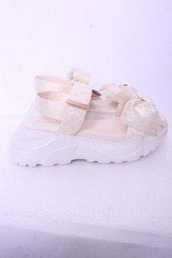 画像4: m petit by misako / AMシアーリボンSA シューズ L アイボリー O-26-01-20-1014-LO-SH-IG-OS