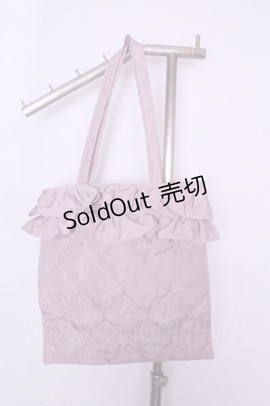 画像1: m petit by misako / TT*AMフリルトート  ピンク O-26-01-20-1019-LO-BG-IG-ZT500 (1)
