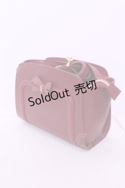 画像1: m petit by misako / AMリボンヨコショルダーバッグ  アカ O-26-01-20-1023-LO-BG-IG-ZT387