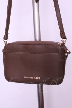 画像4: Maison de FLEUR / ショコラショルダーバッグ  ブラウン O-26-01-20-1025-LO-BG-IG-OS