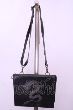 画像2: Jean Paul GAULTIER / ドラゴンショルダーバッグ  ブラック×シルバードラゴン O-26-01-20-1027-GO-BG-IG-OS