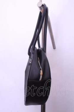 画像2: m petit by misako / AMサークルリボントートバッグ  クロ O-26-01-20-1031-0-BG-IG-OS