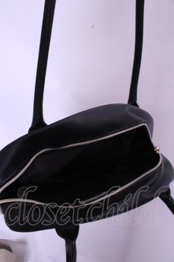 画像3: m petit by misako / AMサークルリボントートバッグ  クロ O-26-01-20-1031-0-BG-IG-OS