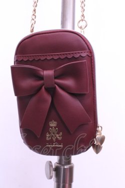 画像1: m petit by misako / AMリボンミニSD  ワイン O-26-01-20-1033-LO-BG-IG-OS