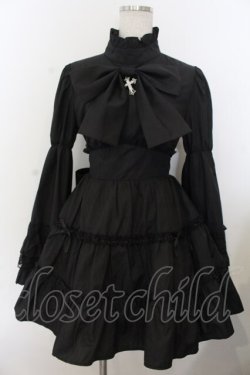 画像1: Jamieエーエヌケー / ゴシックお姫様ワンピース  クロ O-26-01-20-014-0-OP-IG-OS