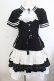 画像1: Jamieエーエヌケー / ゴシックミリタリーワンピース  クロ×シロ O-26-01-20-019-0-OP-IG-OS (1)