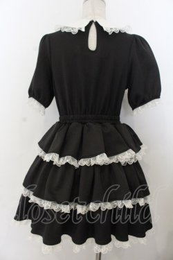 画像3: Jamie エーエヌケー / お姫様ジャージワンピース  クロ×シロ O-26-01-20-026-LO-OP-IG-OS