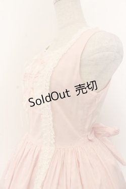 画像2: BABY,THE STARS SHINE BRIGHT / レースフリルジャンパースカート  ピン O-26-01-20-028-BA-OP-IG-OS