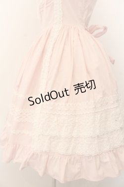 画像3: BABY,THE STARS SHINE BRIGHT / レースフリルジャンパースカート  ピン O-26-01-20-028-BA-OP-IG-OS