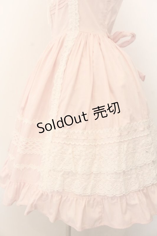 画像3: BABY,THE STARS SHINE BRIGHT / レースフリルジャンパースカート  ピン O-26-01-20-028-BA-OP-IG-OS (3)