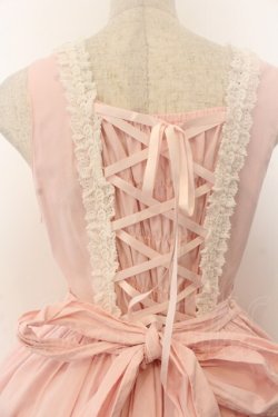 画像4: BABY,THE STARS SHINE BRIGHT / レースフリルジャンパースカート  ピン O-26-01-20-028-BA-OP-IG-OS