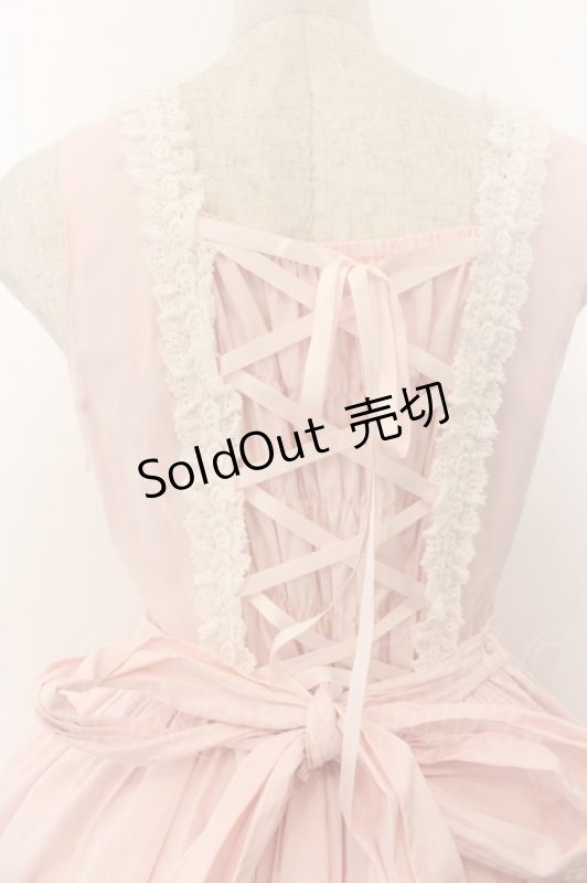 画像4: BABY,THE STARS SHINE BRIGHT / レースフリルジャンパースカート  ピン O-26-01-20-028-BA-OP-IG-OS (4)