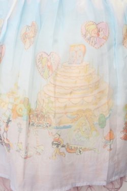 画像2: Secret Honey / ホイップクリーム ワンピース(クッキーのカーニバルver)  アイボリー O-26-01-20-031-CA-OP-IG-OS