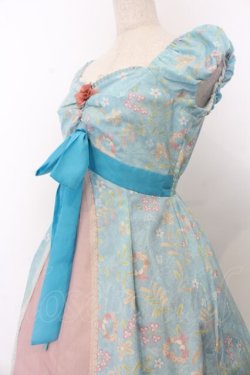 画像2: Secret Honey / ジゼルのカーテンドレス  サックス O-26-01-20-035-CA-OP-IG-OS