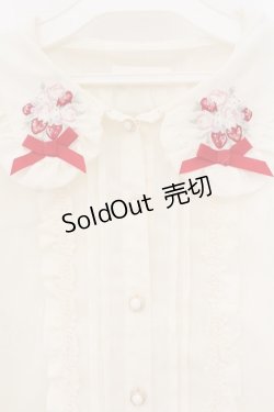 画像2: LIZ LISA / ベリーブーケ刺繍ブラウス  ピンク O-26-01-22-003-LO-BL-IG-OS