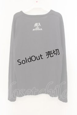 画像2: MAM / ガールプリントカットソー  ブラック O-26-01-22-038-LO-TO-IG-OS