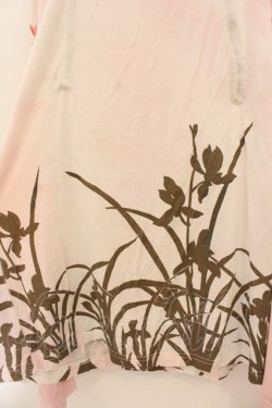 画像2: gouk / 斑染めオフショルカットソー  ピンク×ホワイト×レッド O-26-01-22-043-GO-TO-IG-OS