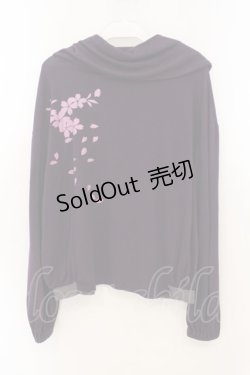 画像3: gouk / 和柄オフショルカットソー  パープル O-26-01-22-044-GO-TO-IG-OS