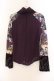 画像4: OZZ ANGELO / 継ぎ接ぎハイネックニット  パープル O-26-01-22-045-OO-TO-IG-OS (4)
