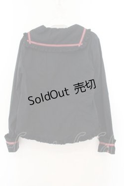 画像4: PUTUMAYO / エンジェルセーラーブラウス  ブラック O-26-01-22-049-PT-BL-IG-OS