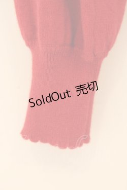 画像4: Leur Getter / フリルニットボレロ M アカ O-26-01-22-053-LU-TO-OW-OS